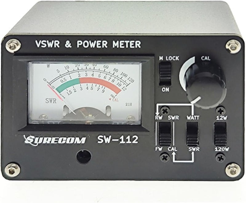Mcbazel Surecom SW-112VU 125-525MHz 120W V.S.W.R. & Power Mete - Image 1